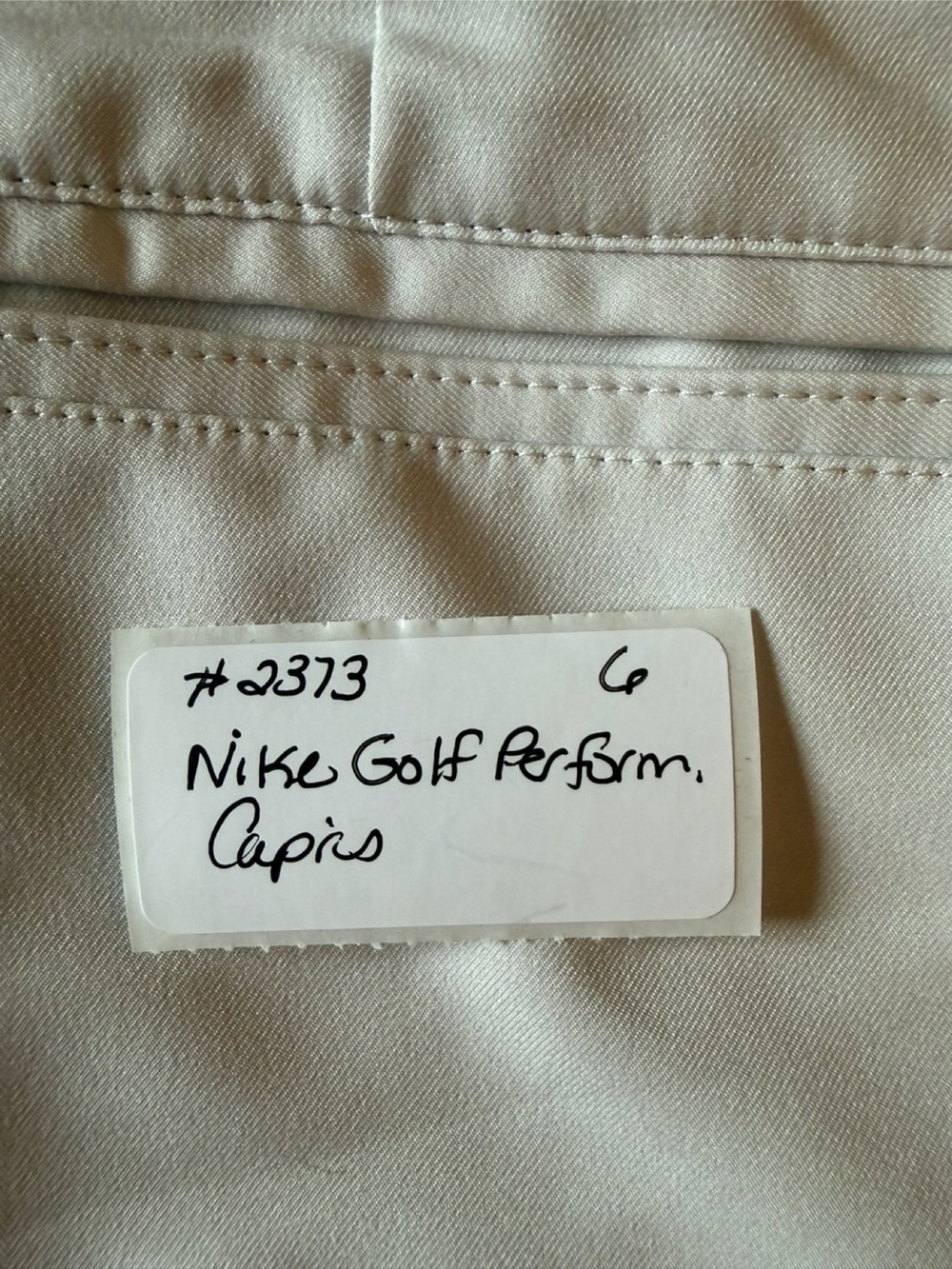 Nike Golf Women's Cropped Tour Performance Dri-FIT Pants. 6 - Picture 8 of 8